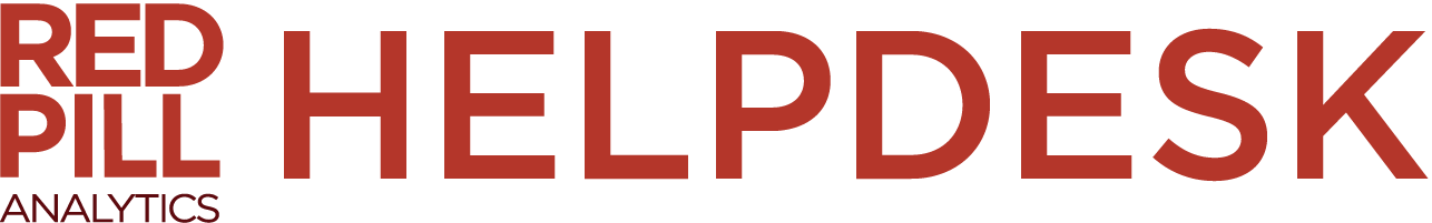 Red Pill Analytics Customer Helpdesk
